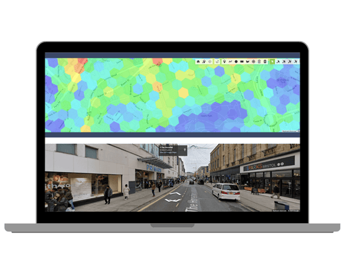 Periscope® brings meaning to your data by visualising large, complex internal and external datasets on your own secure, corporate version of Google Maps.