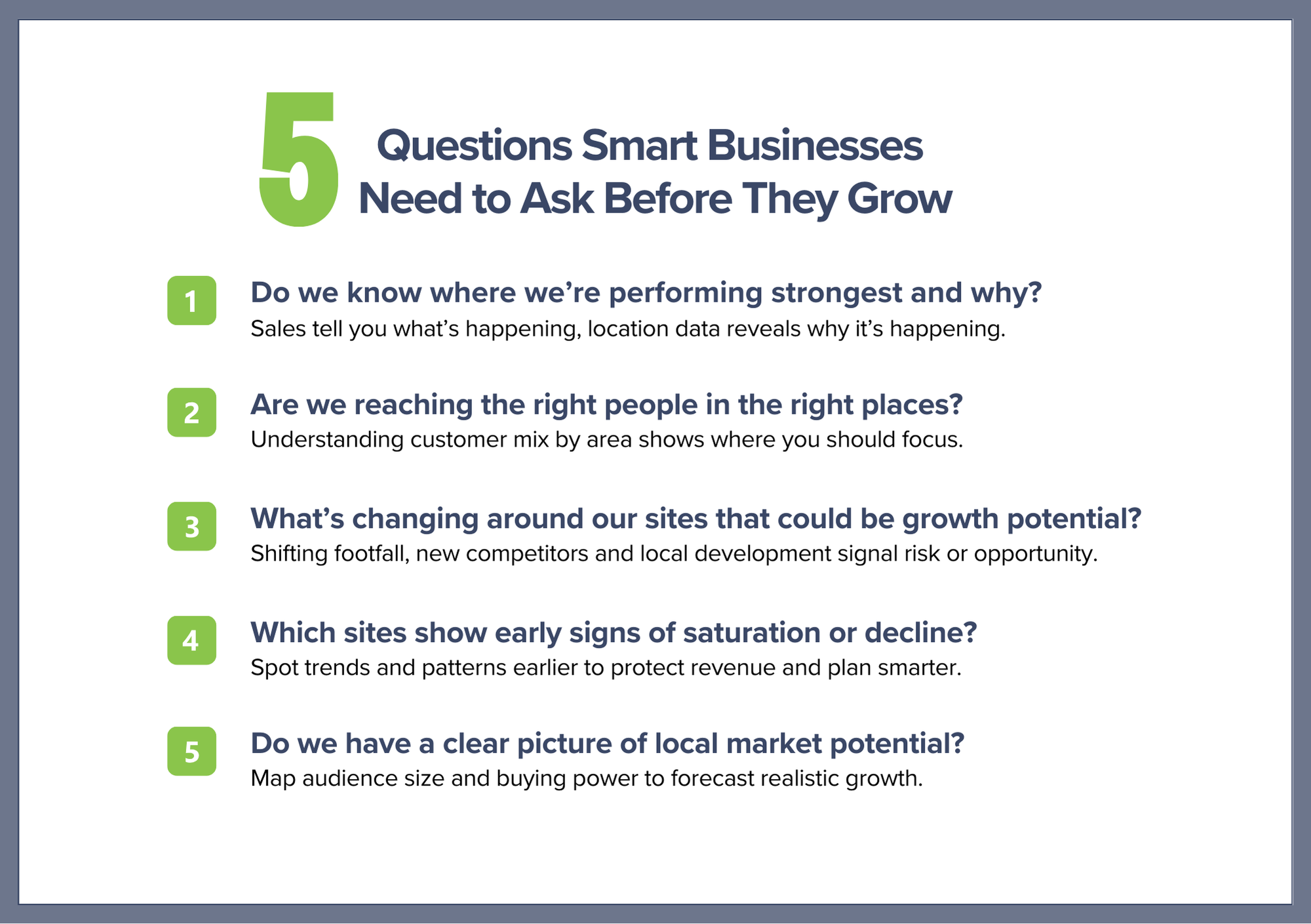The 5 Questions Smart Businesses Need to Ask Before They Grow